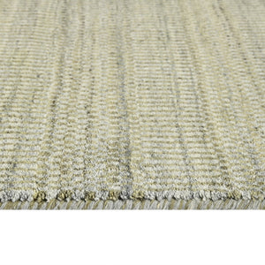 Amer Rugs Raffia Hand-woven Striped Area Rug - Luxurious New Zealand Wool With Art Silk For Elegant Decor Beige Wool, Viscose Raf10203