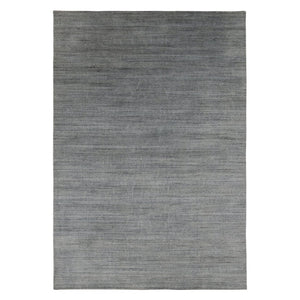 Amer Rugs Raffia Hand-woven Striped Area Rug - Luxurious New Zealand Wool With Art Silk For Elegant Decor Silver Wool, Viscose Raf20203