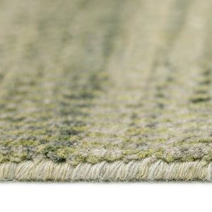 Amer Rugs Raffia Hand-woven Striped Area Rug - Luxurious New Zealand Wool With Art Silk For Elegant Decor Sage Wool, Viscose Raf40203