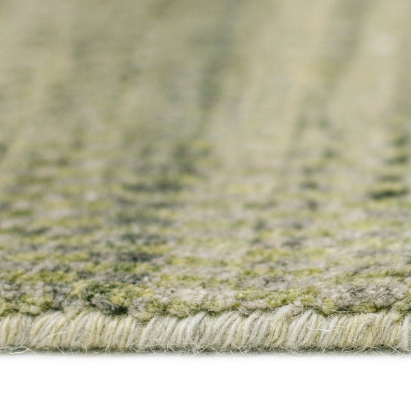Amer Rugs Raffia Hand-woven Striped Area Rug - Luxurious New Zealand Wool With Art Silk For Elegant Decor Sage Wool, Viscose Raf40203