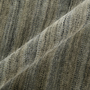 Amer Rugs Raffia Hand-woven Striped Area Rug - Luxurious New Zealand Wool With Art Silk For Elegant Decor Silver Gray Wool, Viscose Raf50203