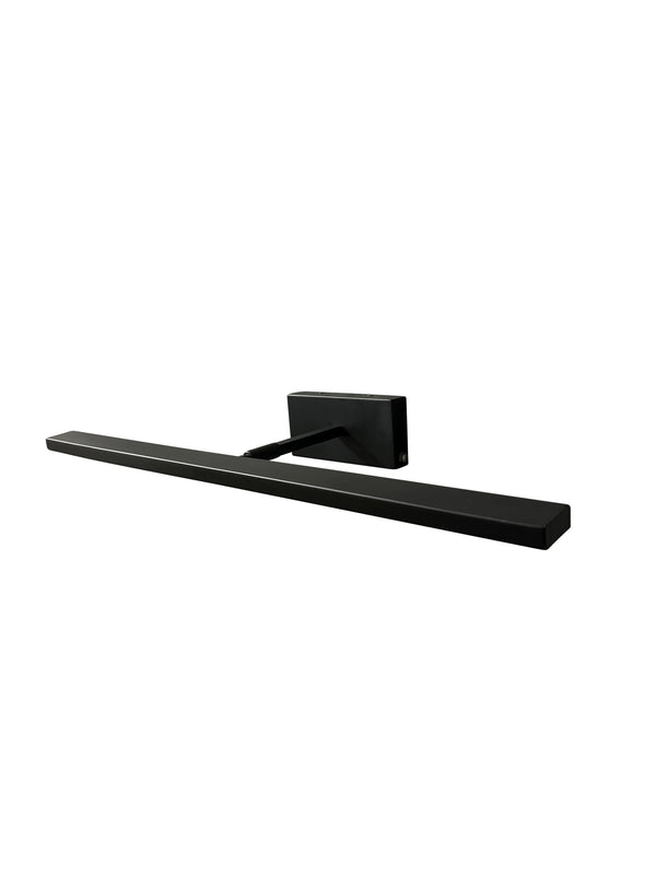 House Of Troy Rechargeable Led Picture Lights With Remote Control - Perfect Illumination For Your Artwork Display Black Metal Raled24-blk