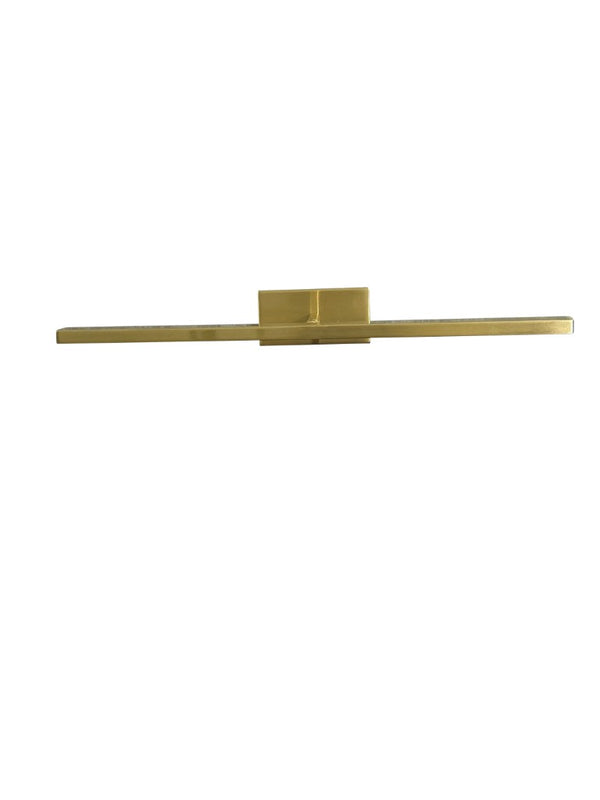 House of Troy Rechargeable Advent Cordless LED Picture Light in Warm Satin Brass for Gallery Walls RALED24-SB