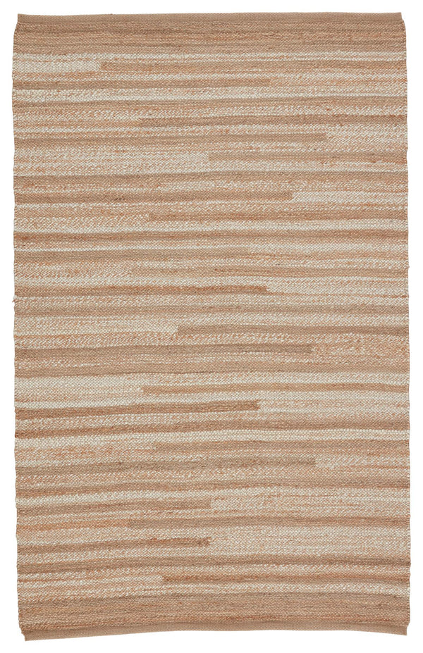 Jaipur Living Jaipur Living Handwoven Jute Accent Rug Organic Stripe Texture for Entryway or Bedroom 2' x 3' RUG149440