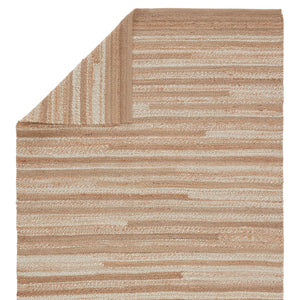 Jaipur Living Jaipur Living Handwoven Jute Accent Rug Organic Stripe Texture for Entryway or Bedroom 2' x 3' RUG149440