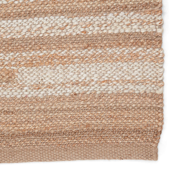 Jaipur Living Jaipur Living Handwoven Jute Accent Rug Organic Stripe Texture for Entryway or Bedroom 2' x 3' RUG149440