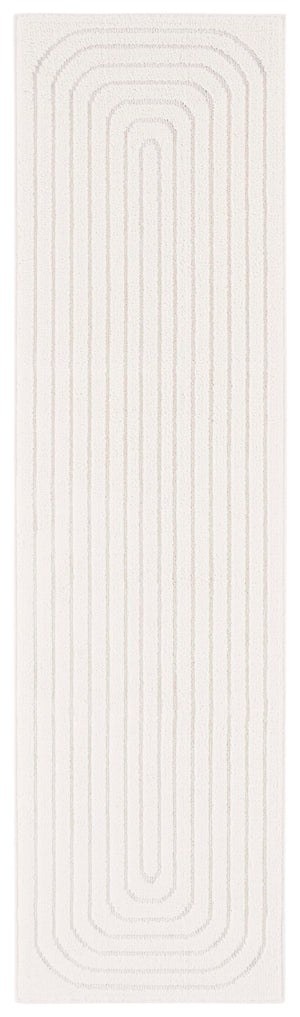Safavieh Ramona Chic Ivory Runner Rug - Modern Power-loomed Design For Hallways & Entryways, Durable Elegance Ivory 65% Polyester,35% Jute Ram150a-28