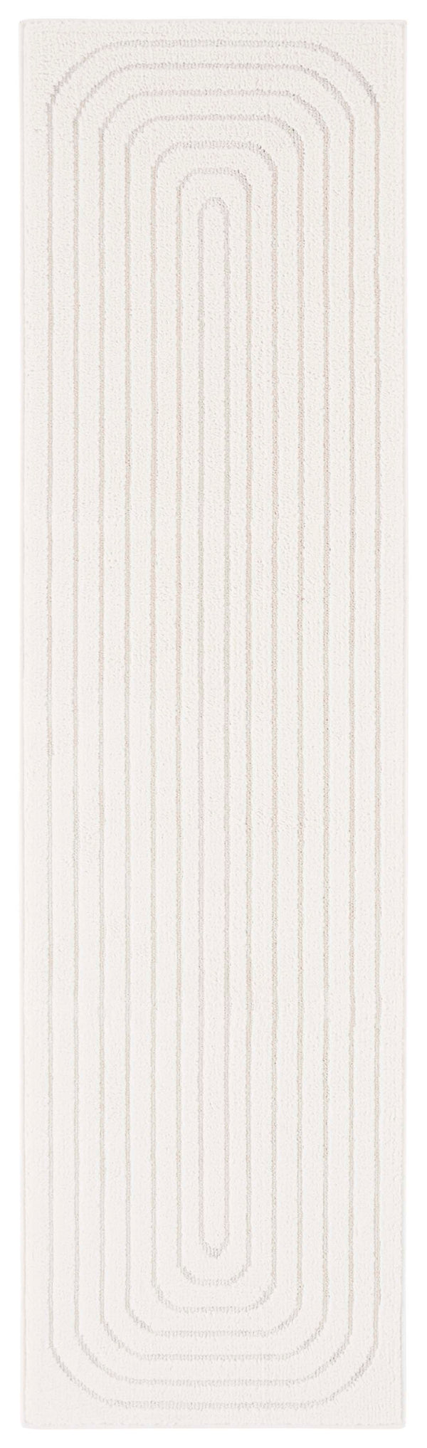 Safavieh Ramona Chic Ivory Runner Rug - Modern Power-loomed Design For Hallways & Entryways, Durable Elegance Ivory 65% Polyester,35% Jute Ram150a-28