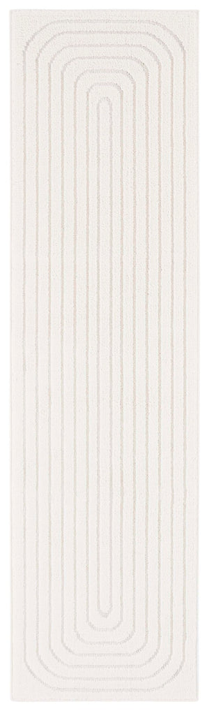 Safavieh Ramona Exquisite Area Rug - Contemporary Power Loomed Design For High-traffic Spaces, Soft Comfort Ivory 65% Polyester,35% Jute Ram150a-8