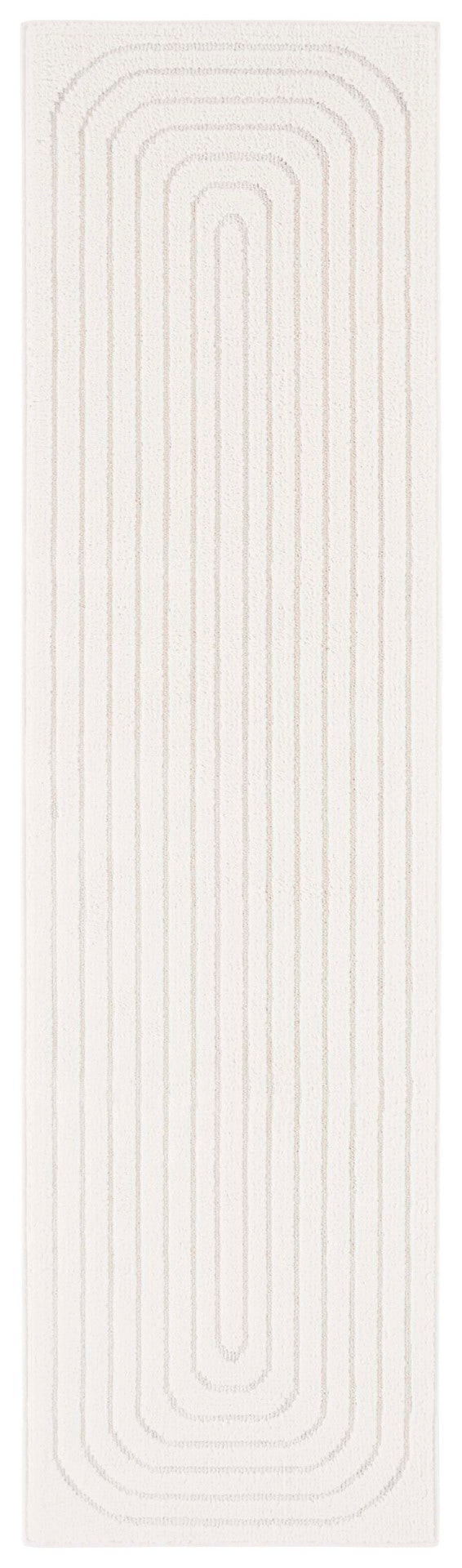 Safavieh Ramona Exquisite Area Rug - Contemporary Power Loomed Design For High-traffic Spaces, Soft Comfort Ivory 65% Polyester,35% Jute Ram150a-8