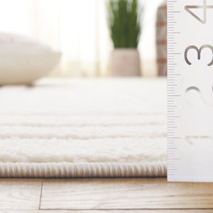 Safavieh Ramona Chic Ivory Runner Rug - Modern Power-loomed Design For Hallways & Entryways, Durable Elegance Ivory 65% Polyester,35% Jute Ram150a-5