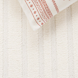 Safavieh Ramona Chic Ivory Runner Rug - Modern Power-loomed Design For Hallways & Entryways, Durable Elegance Ivory 65% Polyester,35% Jute Ram150a-5