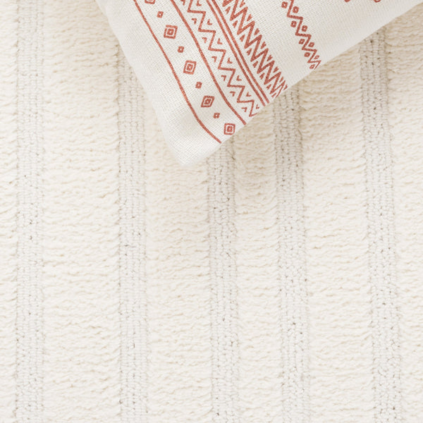 Safavieh Ramona Chic Ivory Runner Rug - Modern Power-loomed Design For Hallways & Entryways, Durable Elegance Ivory 65% Polyester,35% Jute Ram150a-5