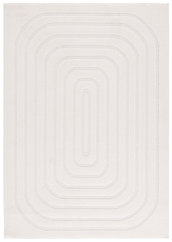 Safavieh Ramona Chic Ivory Runner Rug - Modern Power-loomed Design For Hallways & Entryways, Durable Elegance Ivory 65% Polyester,35% Jute Ram150a-5