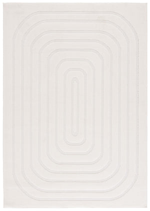 Safavieh Ramona Exquisite Area Rug - Contemporary Power Loomed Design For High-traffic Spaces, Soft Comfort Ivory 65% Polyester,35% Jute Ram150a-8