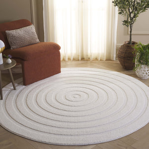 Safavieh Ramona Chic Ivory Runner Rug - Modern Power-loomed Design For Hallways & Entryways, Durable Elegance Ivory 65% Polyester,35% Jute Ram150a-7r