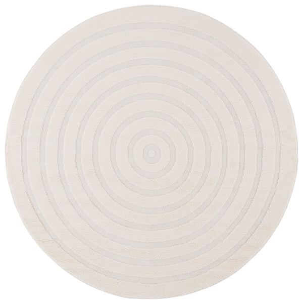 Safavieh Ramona Chic Ivory Runner Rug - Modern Power-loomed Design For Hallways & Entryways, Durable Elegance Ivory 65% Polyester,35% Jute Ram150a-7r