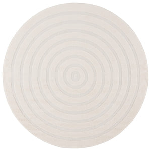 Safavieh Ramona Exquisite Area Rug - Contemporary Power Loomed Design For High-traffic Spaces, Soft Comfort Ivory 65% Polyester,35% Jute Ram150a-8