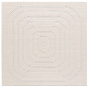 Safavieh Ramona Exquisite Area Rug - Contemporary Power Loomed Design For High-traffic Spaces, Soft Comfort Ivory 65% Polyester,35% Jute Ram150a-8