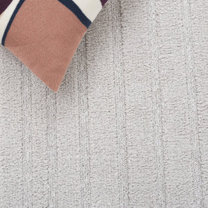 Safavieh Ramona Chic Ivory Runner Rug - Modern Power-loomed Design For Hallways & Entryways, Durable Elegance Light Grey 65% Polyester,35% Jute Ram150f-5