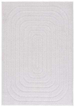 Safavieh Ramona Exquisite Area Rug - Contemporary Power Loomed Design For High-traffic Spaces, Soft Comfort Light Grey 65% Polyester,35% Jute Ram150f-8