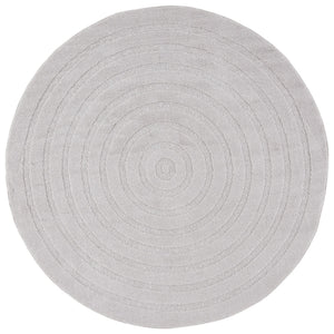 Safavieh Ramona Chic Ivory Runner Rug - Modern Power-loomed Design For Hallways & Entryways, Durable Elegance Light Grey 65% Polyester,35% Jute Ram150f-7r