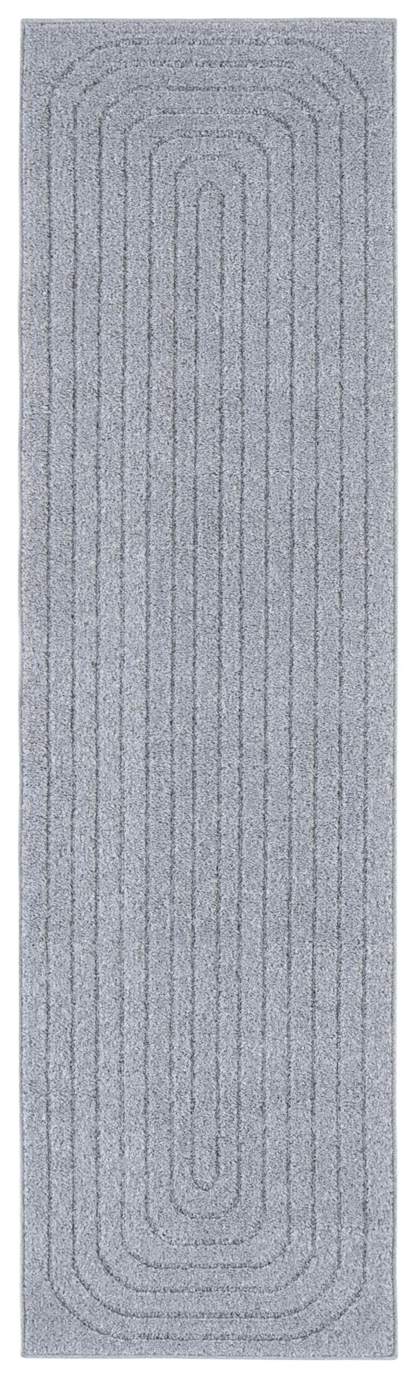 Safavieh Ramona Chic Ivory Runner Rug - Modern Power-loomed Design For Hallways & Entryways, Durable Elegance Grey 65% Polyester,35% Jute Ram150g-28
