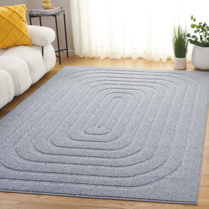 Safavieh Ramona Chic Ivory Runner Rug - Modern Power-loomed Design For Hallways & Entryways, Durable Elegance Grey 65% Polyester,35% Jute Ram150g-5