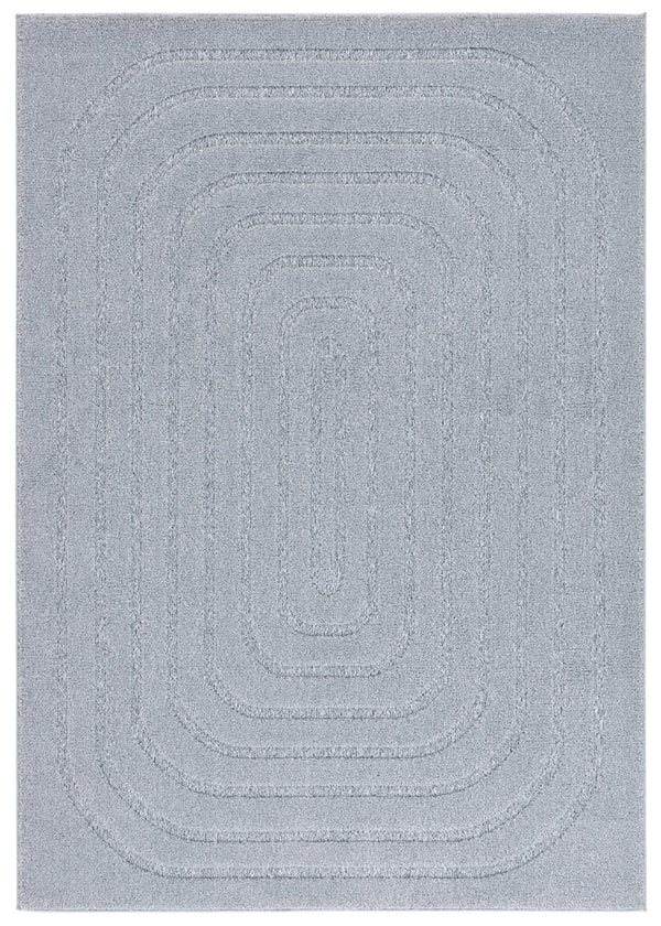 Safavieh Ramona Chic Ivory Runner Rug - Modern Power-loomed Design For Hallways & Entryways, Durable Elegance Grey 65% Polyester,35% Jute Ram150g-5
