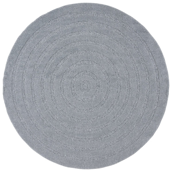 Safavieh Ramona Chic Ivory Runner Rug - Modern Power-loomed Design For Hallways & Entryways, Durable Elegance Grey 65% Polyester,35% Jute Ram150g-7r