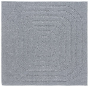 Safavieh Ramona Chic Ivory Runner Rug - Modern Power-loomed Design For Hallways & Entryways, Durable Elegance Grey 65% Polyester,35% Jute Ram150g-7sq