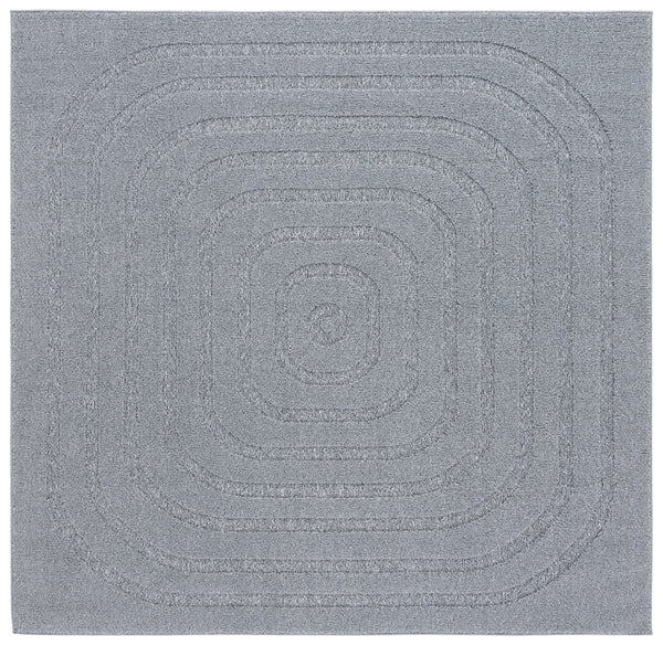 Safavieh Ramona Chic Ivory Runner Rug - Modern Power-loomed Design For Hallways & Entryways, Durable Elegance Grey 65% Polyester,35% Jute Ram150g-7sq