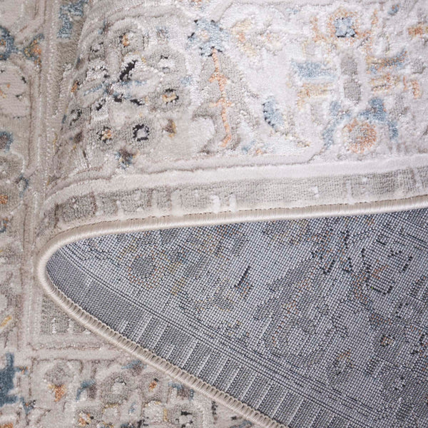 Safavieh Rana Elegant Grey/Ivory Area Rug - 5'3" X 7'6" Plush Traditional Design For Timeless Home Decor Grey ,Ivory 60% Polypropylene,40% Polyester Ran102f-5