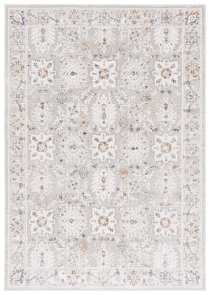 Safavieh Rana Elegant Grey/Ivory Area Rug - 5'3" X 7'6" Plush Traditional Design For Timeless Home Decor Grey ,Ivory 60% Polypropylene,40% Polyester Ran102f-5