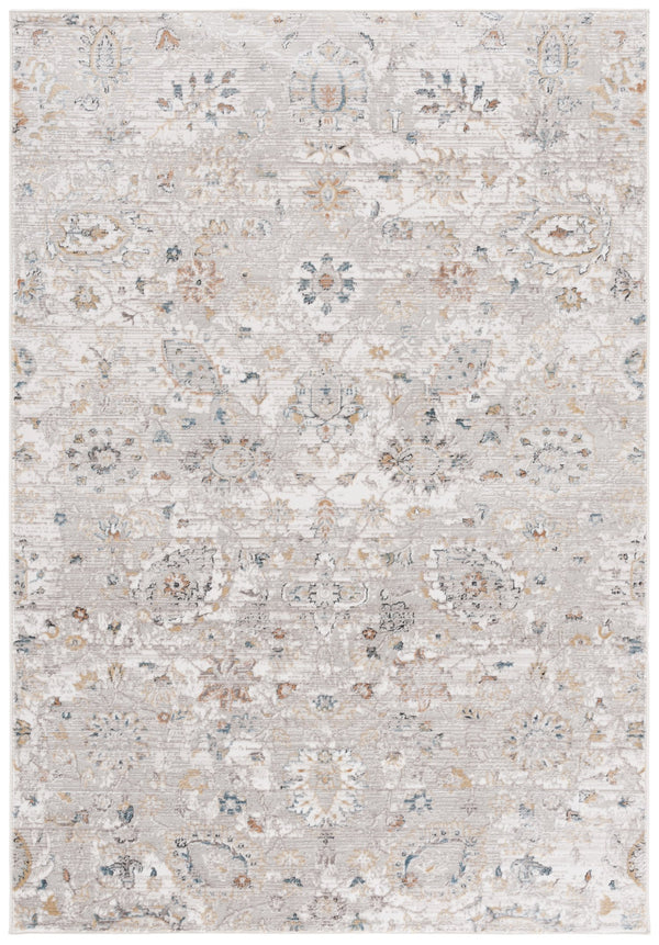 Safavieh Rana Transitional Area Rug - Elegant Power Loomed Design For Hallways, Kitchens, And Living Spaces Ivory ,Beige 60% Polypropylene,40% Polyester Ran104a-5