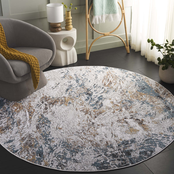 Safavieh Rana Modern Power Loomed Runner Area Rug - Handcrafted Elegance For Timeless Home Décor Solutions Ivory ,Beige 60% Polypropylene,40% Polyester Ran120a-7r