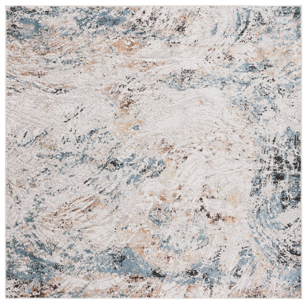 Safavieh Rana Modern Power Loomed Runner Area Rug - Handcrafted Elegance For Timeless Home Décor Solutions Ivory ,Beige 60% Polypropylene,40% Polyester Ran120a-7sq