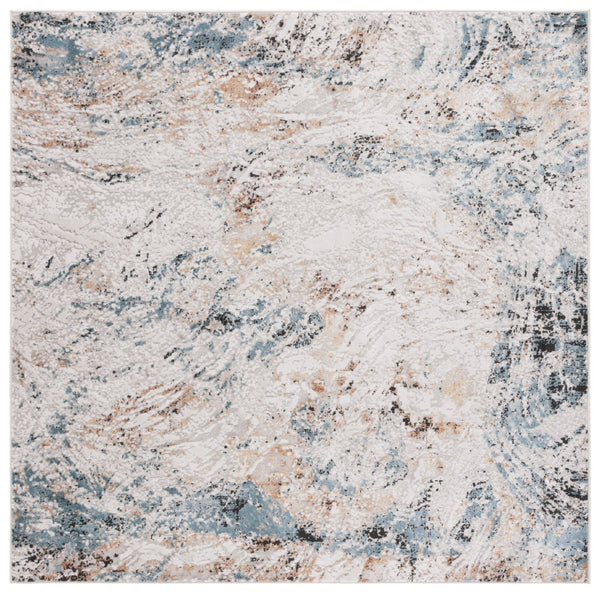 Safavieh Rana Luxurious Modern Area Rug - Elegant Power-loomed Design For Timeless Style And Comfort Ivory ,Beige 60% Polypropylene,40% Polyester Ran120a-9