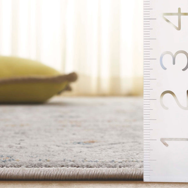 Safavieh Rana Transitional Area Rug - Luxurious 3/8" Softness, Durable Design, Perfect For Any Decor Style Ivory ,Beige 60% Polypropylene,40% Polyester Ran122a-4