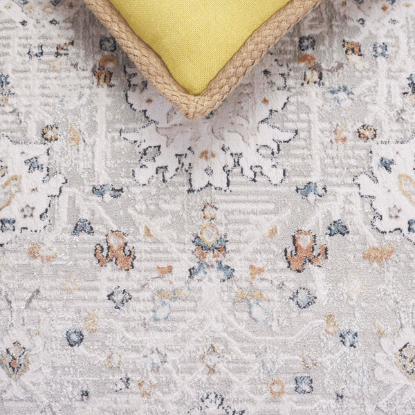 Safavieh Rana Transitional Area Rug - Luxurious 3/8" Softness, Durable Design, Perfect For Any Decor Style Ivory ,Beige 60% Polypropylene,40% Polyester Ran122a-4