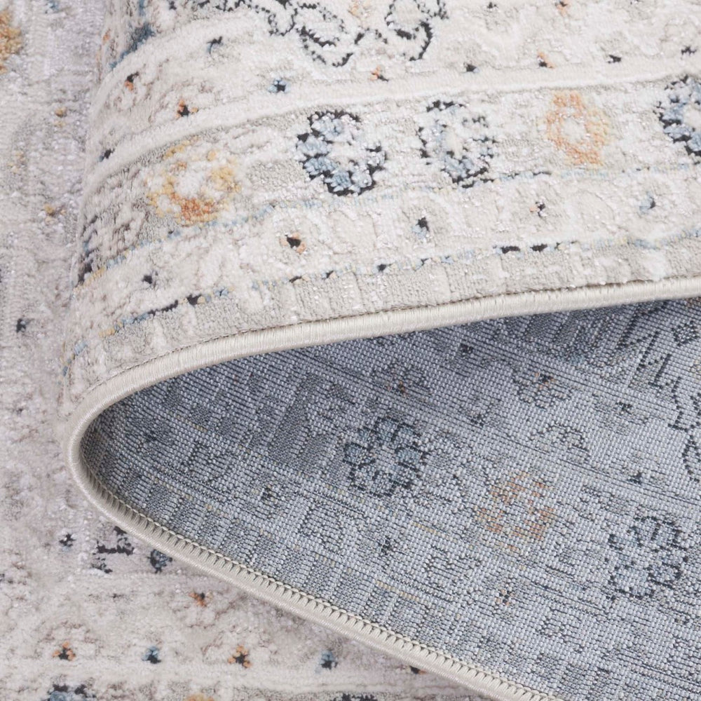 Safavieh Rana Transitional Area Rug - Luxurious 3/8" Softness, Durable Design, Perfect For Any Decor Style Ivory ,Beige 60% Polypropylene,40% Polyester Ran122a-4