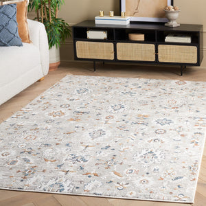 Safavieh Rana Luxurious Transitional Area Rug - Elegant Soft Design For Living Room & Cozy Spaces Ivory ,Beige 60% Polypropylene,40% Polyester Ran124a-8