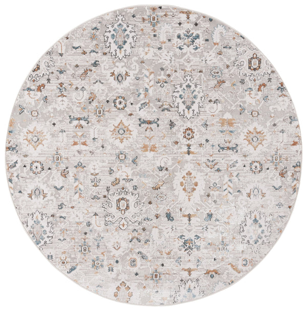 Safavieh Rana Transitional Area Rug - Luxurious Power-loomed Runner For Elegant Hallways And Living Spaces Ivory ,Beige 60% Polypropylene,40% Polyester Ran124a-7r