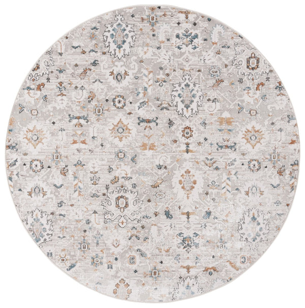 Safavieh Rana Luxurious Transitional Area Rug - Elegant Soft Design For Living Room & Cozy Spaces Ivory ,Beige 60% Polypropylene,40% Polyester Ran124a-8