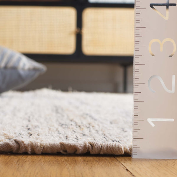 Safavieh Rag Handwoven Area Rug In Ivory And Black - Modern Eco-friendly Design For Chic Home Decor Ivory ,Black 80% Denim,20% Cotton Rar301a-5