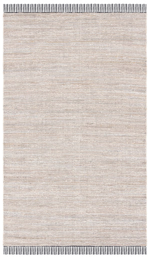 Safavieh Rag Handwoven Area Rug In Ivory And Black - Modern Eco-friendly Design For Chic Home Decor Ivory ,Black 80% Denim,20% Cotton Rar301a-5