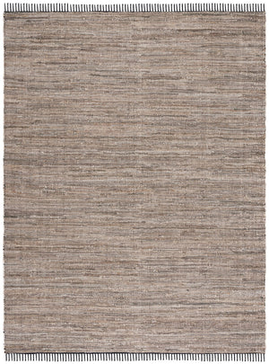 Safavieh Rag Handwoven Area Rug In Ivory And Black - Modern Eco-friendly Design For Chic Home Decor Beige ,Black 80% Denim,20% Cotton Rar301b-6r