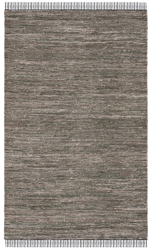 Safavieh Rag Handwoven Area Rug In Ivory And Black - Modern Eco-friendly Design For Chic Home Decor Dark Green ,Black 80% Denim,20% Cotton Rar301y-8