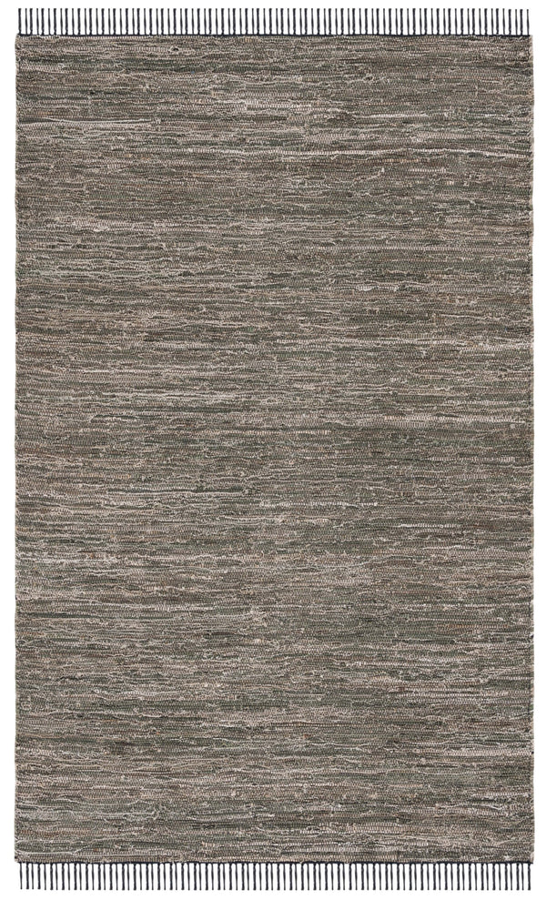 Safavieh Rag Handwoven Area Rug In Ivory And Black - Modern Eco-friendly Design For Chic Home Decor Dark Green ,Black 80% Denim,20% Cotton Rar301y-8