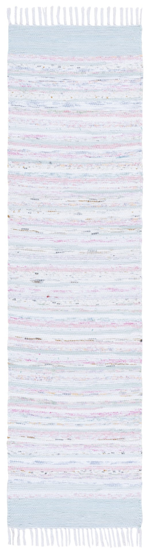 Safavieh Rag Rug: Handwoven Cotton Area Rug For Elegant Spaces, Perfect Blend Of Durability And Comfort Ivory ,Grey Cotton Rar401f-9